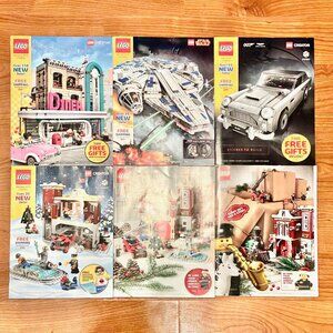 (6) Lego Shop at Home Catalogs Lots 2018 in Hand
